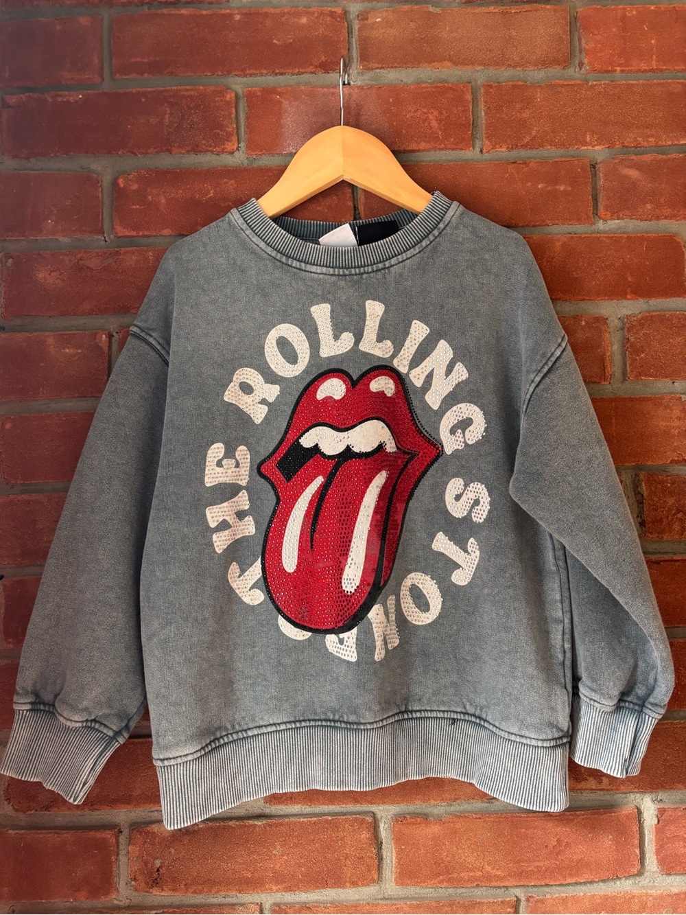 Zara The Rolling Stones Graphic Sweatshirt